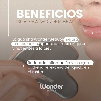 GUA SHA PROFESIONAL EN ACERO INOXIDABLE