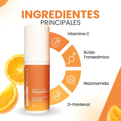 SUERO VITAMINA C - WONDER BEAUTY