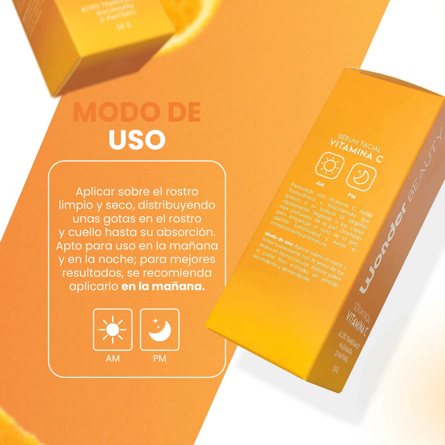 SUERO VITAMINA C - WONDER BEAUTY