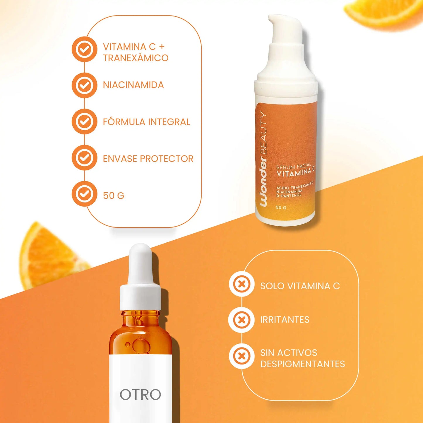 SUERO VITAMINA C - WONDER BEAUTY